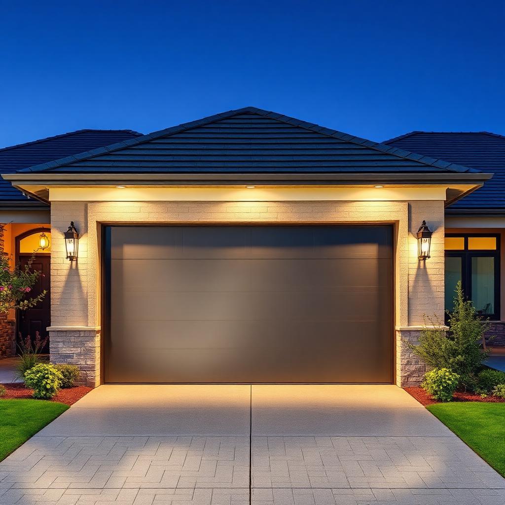 Professional installation garage door service in Newbury Ohio